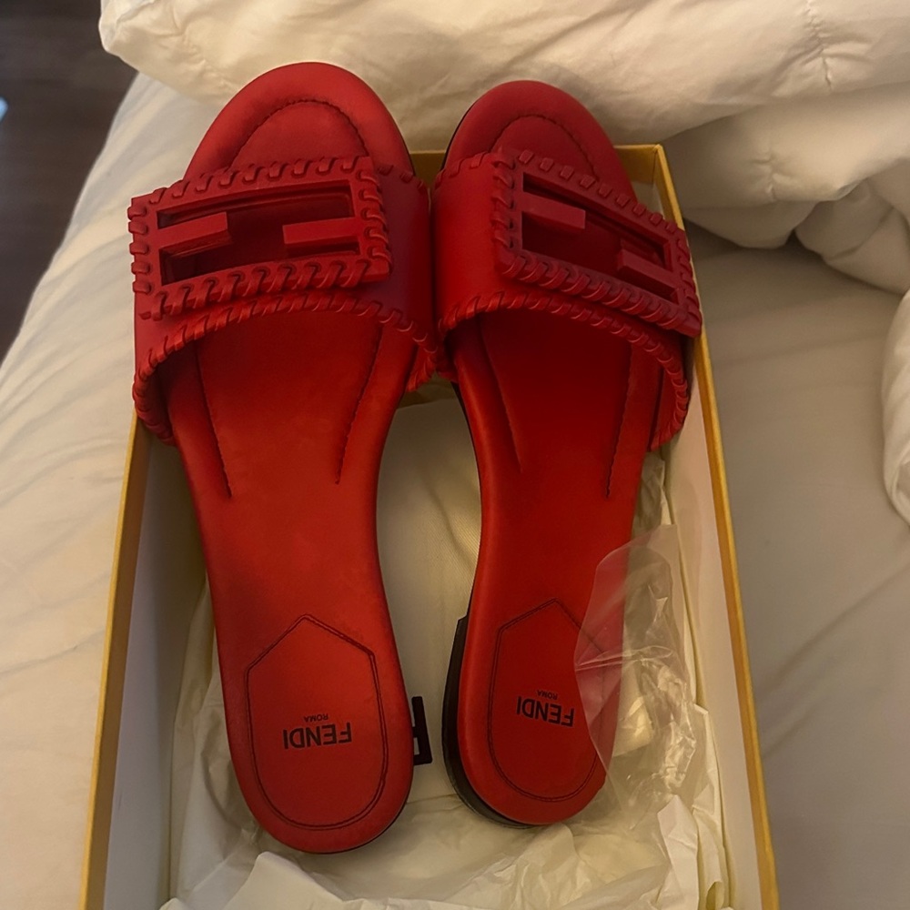 Fendi Women's Bold Red Sandals